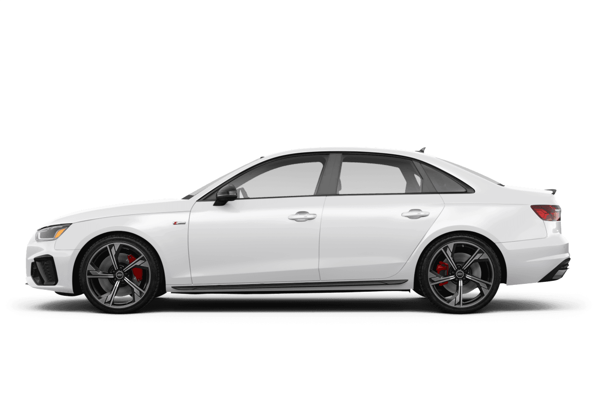 Audi A4  - Side view Audi A4  - Side view