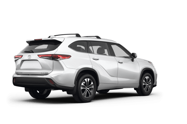 Toyota Highlander - Back view Toyota Highlander - Back view